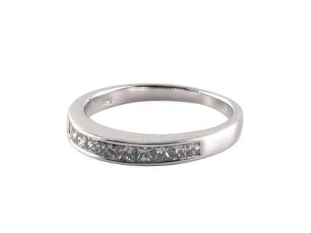 Diamond Channel-Set Wedding-Band Ring Hot on Sale