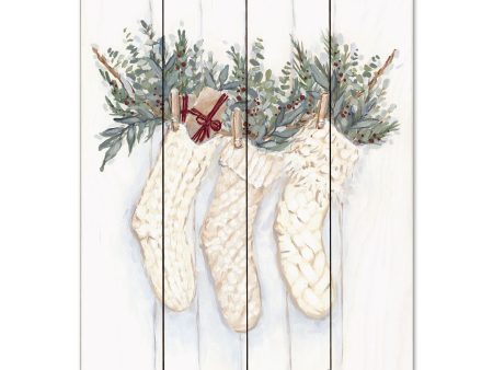 BAKE262PAL - Boho Christmas Stockings - 12x16 Online Sale