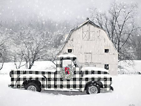 LD2422 - Checkered Country Christmas    - 16x12 For Sale