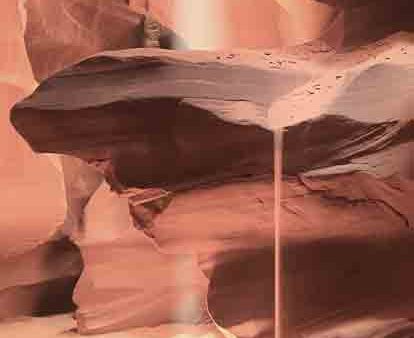 LD2834 - Sandfall at Antelope Canyon - 12x16 For Sale