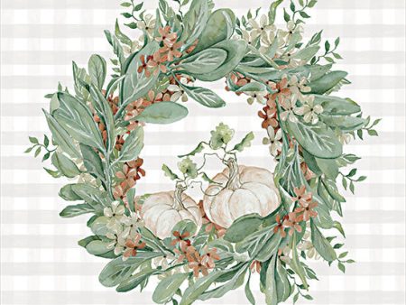 CIN3665 - Fall Wreath - 12x12 For Discount