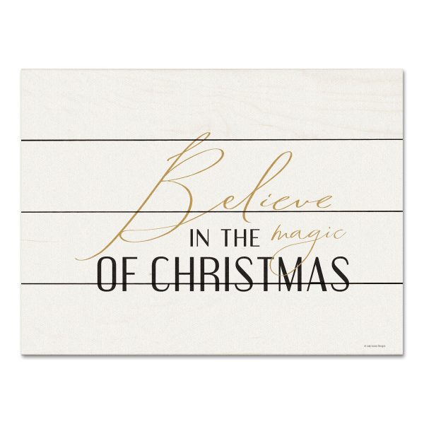 BRO229PAL - Believe in the Magic of Christmas - 16x12 Hot on Sale